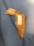 Superb Animal Effigy Pipe, Pipestone Found in Williams Co., Ohio. Ex: Hoage Collection