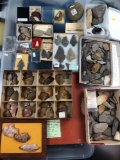 Large Lot of Various Arrowheads, Indian Artifacts, NJ, PA, Specific Locales on Each Box