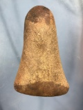SUPERB Belll Pestle With Hand Wear Narks and Bottom Wear Marks, 5 1/2