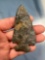 RARE Coshocton Chert Thebes Point, Found in New York, Excellent Condition, Ancient Resharpening