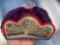 HIGHLIGHT- Glengarry Style Iroquois Hat, Glass Beaded 16 Colors, Circa Mid to Late 1800's.