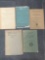 Lot of 5 Old Booklets, Bulletins, Site Reports. New York and Alabama Moundbuilders, 1890, 1901