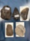 Various Onondaga + Chert Blades, Hand Tools, Knifes, Found in New York, Ex: Whipple Collection