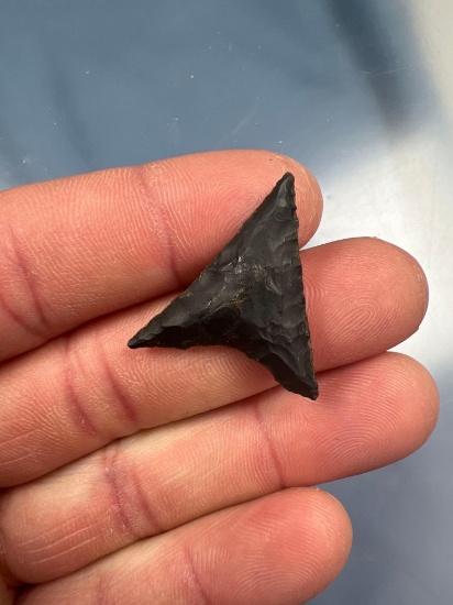 PERFECT Needle-Tip Chert Levanna Arrowhead, Found in New York, 1 5/16" Long