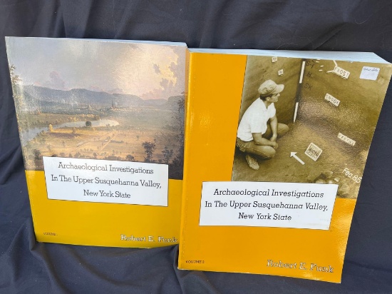 Volume 1+2 if "Archaeological Investigations in the Upper Sus. Riveer Valley, NY", Robery Funk, 1993
