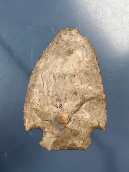3" Flintrdige Hopewell Arrowhead, Found in Western New York.