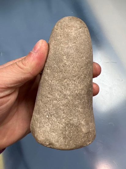 4 1/2" Quartz Bell Pestle, Found in New York, Well made and Good Condition, Some nicks noted.