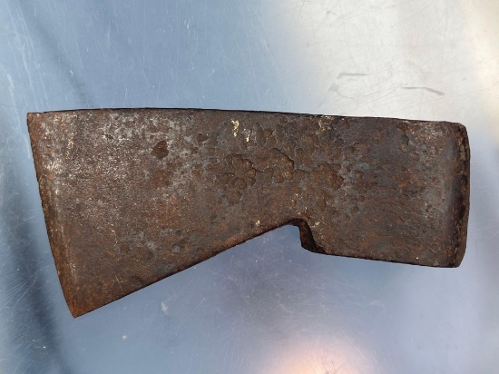 7" Biscayne Trade Axe, Iron Forged, Found in New York, Touch Marks on Both Sides, 2lb Axe