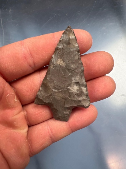 Nice 2 1/2" Onondaga Chert Lehigh Broad/Neville Point, Found in Southeastern New York, THIN