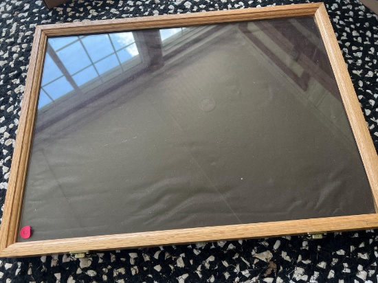 24" x 18" x 1 3/4" Large Wooden Frames w/ Felt and Foam, From Dave Summers Collection