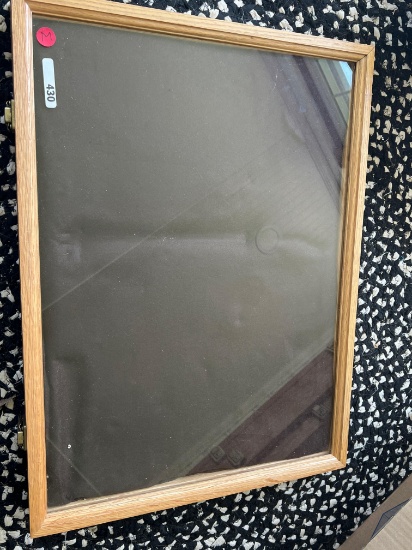 24" x 18" x 1 3/4" Large Wooden Frames w/ Felt and Foam, From Dave Summers Collection