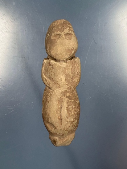 HIGHLIGHT Rare 3 1/8" September Morn Figure, Found on Eagle Bluff, Cayuga Co., NY, Ex: Schoff,