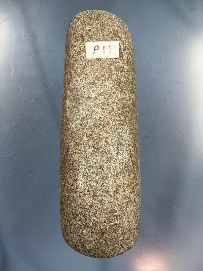HIGHLIGHT Massive 8" Polished Granite Adze, Allegheny Co., New York, EXCELLENT Condition!