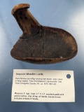 HIGHLIGHT 1670-1687 Wooden Seneca Ladle, Found on Kirkwood Site, Livingston Co., New York
