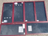 6 Nice Wooden/Glass Display Shadow Boxes, 20