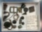 Lot of Various Iroquoian Trade Material, Brass, Found in New York State, Buckles, Handles, Rolled Be