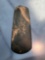 Fantastic Highly Polished Black Slate Humped Adze/Celt, Found in New York, Lamoka Lake
