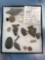 Lot of Various Artifacts, Iroquoian, Woodland, Found on Fox Site, New York. Longest