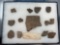 Nice Lot of Various Rim Shards, Iroquoian, Found in Jefferson Co., New York, 17 Total Pieces, Longes