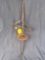 Nice Bow Drill, Made from Arrow Shaft, Painted, Nice Condition! Native American, 3.5' Long