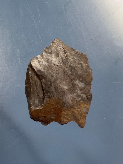 RARE 4-Point Graver, Onondaga Chert, Found in Ontario Co., New York, Ex: ROBERT GRAHAM