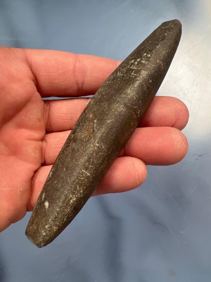 5" Grooved Tie-on Bar Weight, Found in Ontario Co., New York, Excellent condition!
