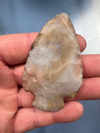 3" Colorful Flintridge Hopewell Point, Found in Western New York, Ex: Charlie Wray