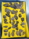 Lot of Various Points, Arrowheads, Tools, Found in Allegheny Co., New York, Ex: Howdy Lang