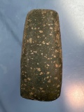 HIGHLIGHT Polished Porphyry Multi-Faceted Celt, Found in Elmira, Chemung Co., New York