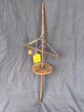 Nice Bow Drill, Made from Arrow Shaft, Painted, Nice Condition! Native American, 3.5' Long