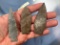 Lot of 3 Archaic Stem Points, Longest is 3 1/4