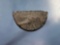 RARE Miniature Slate Ulu Knife, Ground Cutting Edge, Found in New York, Ex: Fogelman, Henry
