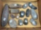 Lot of 14 Various Tools, Blades, Pestles, Celts, Grooved Axe, Northamption, Monroe Co., PA