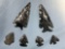 Pair of STUNNING Elko Points, Small Gem Points, Obsidian, Found by H.N. Worchester, California