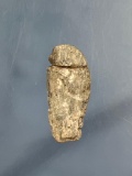 RARE Steatite Tallied Pendant/Charm/Effigy, Found on Washington Boro Village Site, Ex: Henry