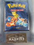 Small Pokemon Binder, Team Rocket 2000 First Edition, 8 Pages front and back