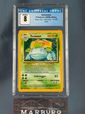 CGC 8 Venusaur Base Set Unlimited 15/102 - Pokemon