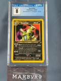 CGC 8 Tyranitar Neo Discovery Unlimited 31/75 -Pokemon