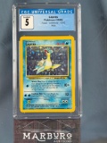 CGC 5 Lapras Fossil Unlimited 10/62 - Holo Pokemon