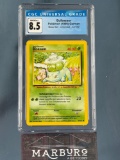 CGC 8.5 Bulbasaur Base Set Unlimited 44/102 German- Pokemon