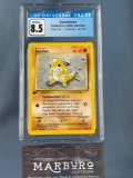 CGC 8.5 Sandshrew Base Set 1st Edition 62/102 German- Pokemon