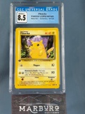 CGC 8.5 Pikachu Base Set 1st Edition 58/102 German- Pokemon