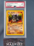 PSA 9 1st Edition Rhydon Jungle - Pokemon