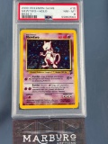 PSA 8 Mewtwo Base II Game - Holo Pokemon