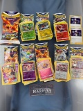 8 Opened Pokemon Brilliant Starts Boosters w/Cards From Pack