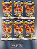 x6 SEALED Pokemon Brilliant Stars Blister Packs