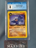 CGC 8 Dark Machimp Team Rocket Unlimited 27/82 - Pokemon