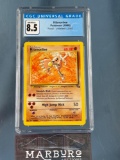 CGC 8.5 Hitmonlee Fossil Unlimited 22/62 - Pokemon