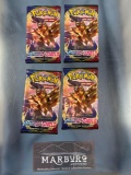 x4 Sealed Booster Packs Pokemon