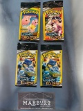 x4 Sealed Cosmic Eclipse 3-Card Packs Pokemon